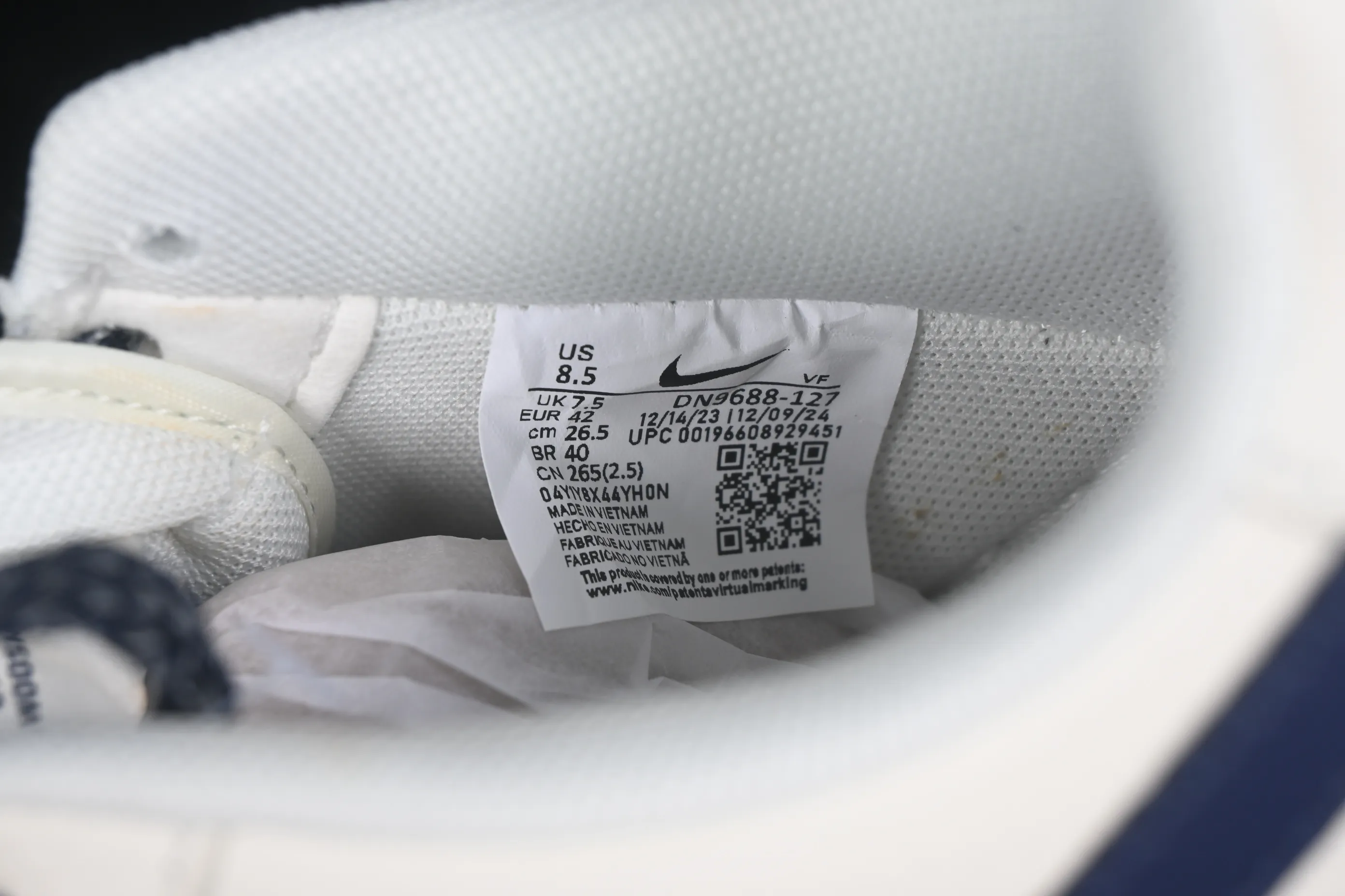All categories Nk Air Force 1 Air Force series Nk Air Force 1 Low Air Force low-top Nike Air Force 1'07 Low joint model Air Force 1 low-top casual sneakers DN9688-127